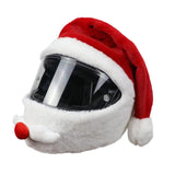 Christmas Hat Motorcycle Helmet Cover Dust Cap Helmet Protection Cover Decor