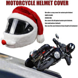 Christmas Hat Motorcycle Helmet Cover Dust Cap Helmet Protection Cover Decor