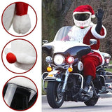 Christmas Hat Motorcycle Helmet Cover Dust Cap Helmet Protection Cover Decor