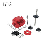 1/12 Scale Wave Box Hobby Tool RC Model Vehicle Parts for MN168 MN78 Buggies red