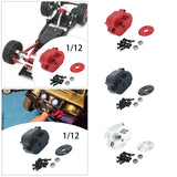 Maxbell RC Car Gearbox Housing Replace for 99S MN168 1/12 Scale RC Car DIY Accessory red