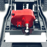 Maxbell RC Car Gearbox Housing Replace for 99S MN168 1/12 Scale RC Car DIY Accessory red