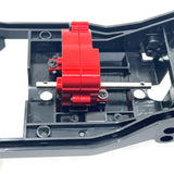 Maxbell RC Car Gearbox Housing Replace for 99S MN168 1/12 Scale RC Car DIY Accessory red