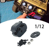 Maxbell RC Car Gearbox Housing Replace for 99S MN168 1/12 Scale RC Car DIY Accessory black