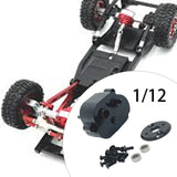 Maxbell RC Car Gearbox Housing Replace for 99S MN168 1/12 Scale RC Car DIY Accessory black