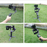 Maxbell Action Cameras Adapter Mount Adapter for Sport Camera Osmo Mobile 6/5 OM 4/3