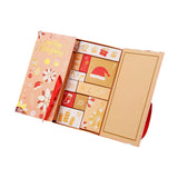 Maxbell 2x Advent Calendar Props 24 Days Decoration for Bookshelf Office Shop Window gold