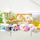 Maxbell 6x Lovely Plush Figure Gift Cartoon Random Box Figures for Adults Boys Girls