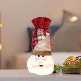Maxbell Christmas Wine Bottle Cover Cute Handmade Table Decoration Wine Bottle Dress