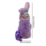 Maxbell Plush Water Bottle Cover Sleeve Insulated Water Bottle Cover for Gym Outdoor bunny