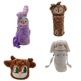 Maxbell Plush Water Bottle Cover Sleeve Insulated Water Bottle Cover for Gym Outdoor bunny