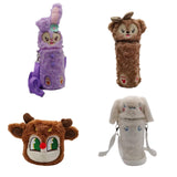 Maxbell Plush Water Bottle Cover Sleeve Insulated Water Bottle Cover for Gym Outdoor bunny