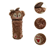 Maxbell Plush Water Bottle Cover Sleeve Insulated Water Bottle Cover for Gym Outdoor bear