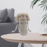 Maxbell Plush Water Bottle Cover Sleeve Insulated Water Bottle Cover for Gym Outdoor dog