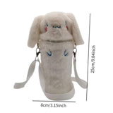 Maxbell Plush Water Bottle Cover Sleeve Insulated Water Bottle Cover for Gym Outdoor dog