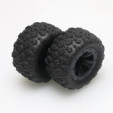 Maxbell RC Car Wheels and Tires Assembly Replacement for 1:12 1:14 1:16 Car Vehicles 2pcs