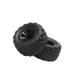 Maxbell RC Car Wheels and Tires Assembly Replacement for 1:12 1:14 1:16 Car Vehicles 2pcs