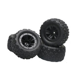 Maxbell RC Car Wheels and Tires Assembly Replacement for 1:12 1:14 1:16 Car Vehicles 4pcs