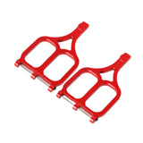 Maxbell 2 Pieces DIY Modified Compatible Upper Suspension Arms for 1/10 Trucks Model Red