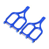Maxbell 2 Pieces DIY Modified Compatible Upper Suspension Arms for 1/10 Trucks Model Blue