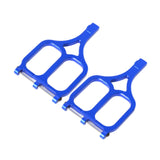 Maxbell 2 Pieces DIY Modified Compatible Upper Suspension Arms for 1/10 Trucks Model Blue