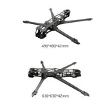 Maxbell Carbon Fiber Quadcopter Frame Kit Upgrade for RC FPV Quadcopter Drone 10inch