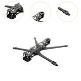 Maxbell Carbon Fiber Quadcopter Frame Kit Upgrade for RC FPV Quadcopter Drone 10inch