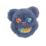 Halloween Face Mask Halloween LED Mask for Easter Masquerade Halloween Party blue and  yellow