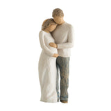 Maxbell Family Themed Figurine Gifts Hand Painted Figure for Christmas Shelf Cabinet B