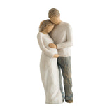 Maxbell Family Themed Figurine Gifts Hand Painted Figure for Christmas Shelf Cabinet B