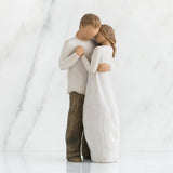 Maxbell Family Themed Figurine Gifts Hand Painted Figure for Christmas Shelf Cabinet C
