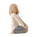 Maxbell Family Themed Figurine Gifts Hand Painted Figure for Christmas Shelf Cabinet E