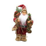 Maxbell Christmas Doll Table Centerpiece Santa Claus Figurine for Indoor Shop Office B