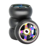 Maxbell 4 Pieces 1/28 RC Tire Wheel Professional RC Wheel Rim Hub for K969 K989 RM02