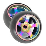 Maxbell 4 Pieces 1/28 RC Tire Wheel Professional RC Wheel Rim Hub for K969 K989 RM02