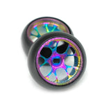 Maxbell 4Pcs RC Drifting Tires and Wheels Upgrade Wheel Rim Tire for K969 K979 1:28