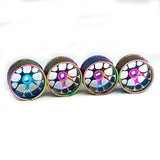 Maxbell 4Pcs RC Drifting Tires and Wheels Upgrade Wheel Rim Tire for K969 K979 1:28