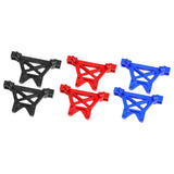 2Pcs 1/10 Scale RC Car Shock Towers Spare Repair DIY Modified Shock Brackets Black