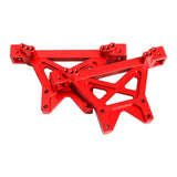 2Pcs 1/10 Scale RC Car Shock Towers Spare Repair DIY Modified Shock Brackets Red