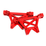 2Pcs 1/10 Scale RC Car Shock Towers Spare Repair DIY Modified Shock Brackets Red