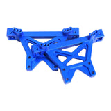 2Pcs 1/10 Scale RC Car Shock Towers Spare Repair DIY Modified Shock Brackets Blue