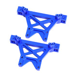 2Pcs 1/10 Scale RC Car Shock Towers Spare Repair DIY Modified Shock Brackets Blue