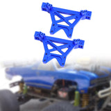 2Pcs 1/10 Scale RC Car Shock Towers Spare Repair DIY Modified Shock Brackets Blue