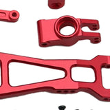 Maxbell 1/16 Metal Upgrade Accessories Aluminum Alloy for Mjx H16 16207 Professional Red