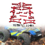 Maxbell 1/16 Metal Upgrade Accessories Aluminum Alloy for Mjx H16 16207 Professional Red
