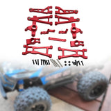 Maxbell 1/16 Metal Upgrade Accessories Aluminum Alloy for Mjx H16 16207 Professional Red