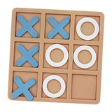 Tic TAC Toe Game Educational Family Games Brain Teaser for Family Adults Kids