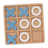 Tic TAC Toe Game Educational Family Games Brain Teaser for Family Adults Kids