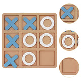 Tic TAC Toe Game Educational Family Games Brain Teaser for Family Adults Kids