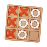 Maxbell Tic TAC Toe Game Classical XO Chess Board Game for Family Party Favors